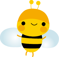 蜜蜂 みつばち イラスト 無料イラスト フリー素材2