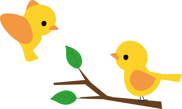 小鳥のイラスト 挿絵 無料イラスト