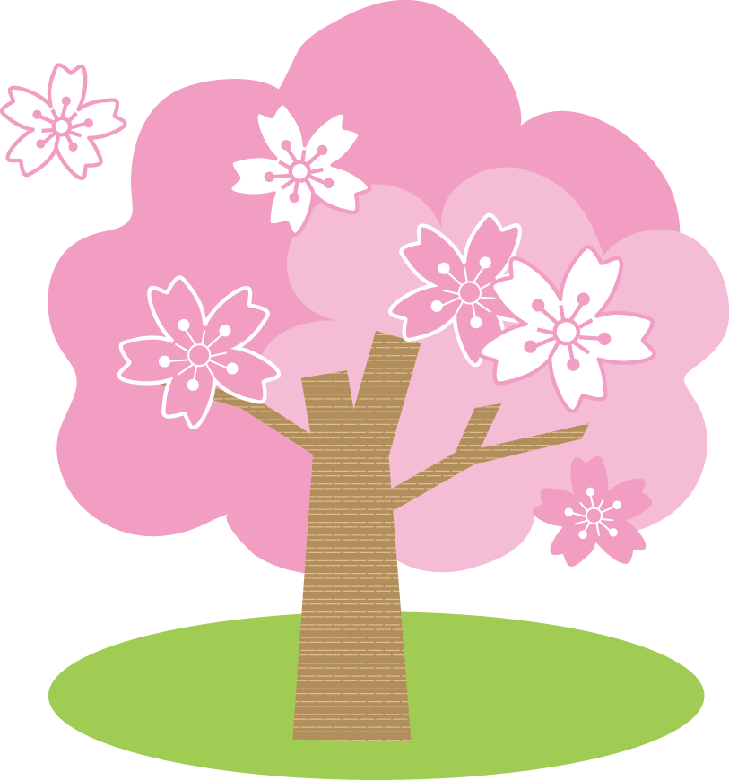 春（桜）お花見のイラスト/無料イラスト : 【素材】春を感じさせるイラスト・アイコン・クリップアート素材まとめ - NAVER まとめ